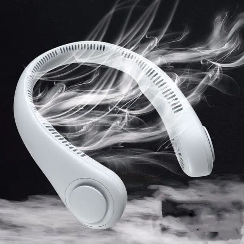 Portable Rechargeable Neck Fan| USB|with large battery