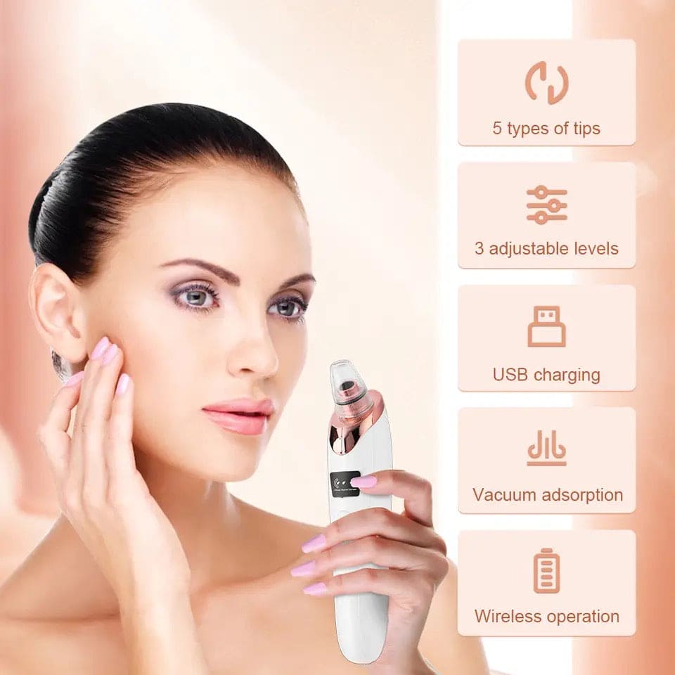 Electric Blackhead Remove|Vacuum Acne Cleaner |Black Spots Removal Device
