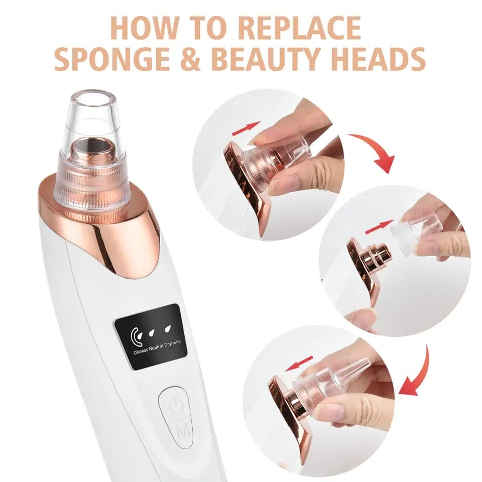 Electric Blackhead Remove|Vacuum Acne Cleaner |Black Spots Removal Device