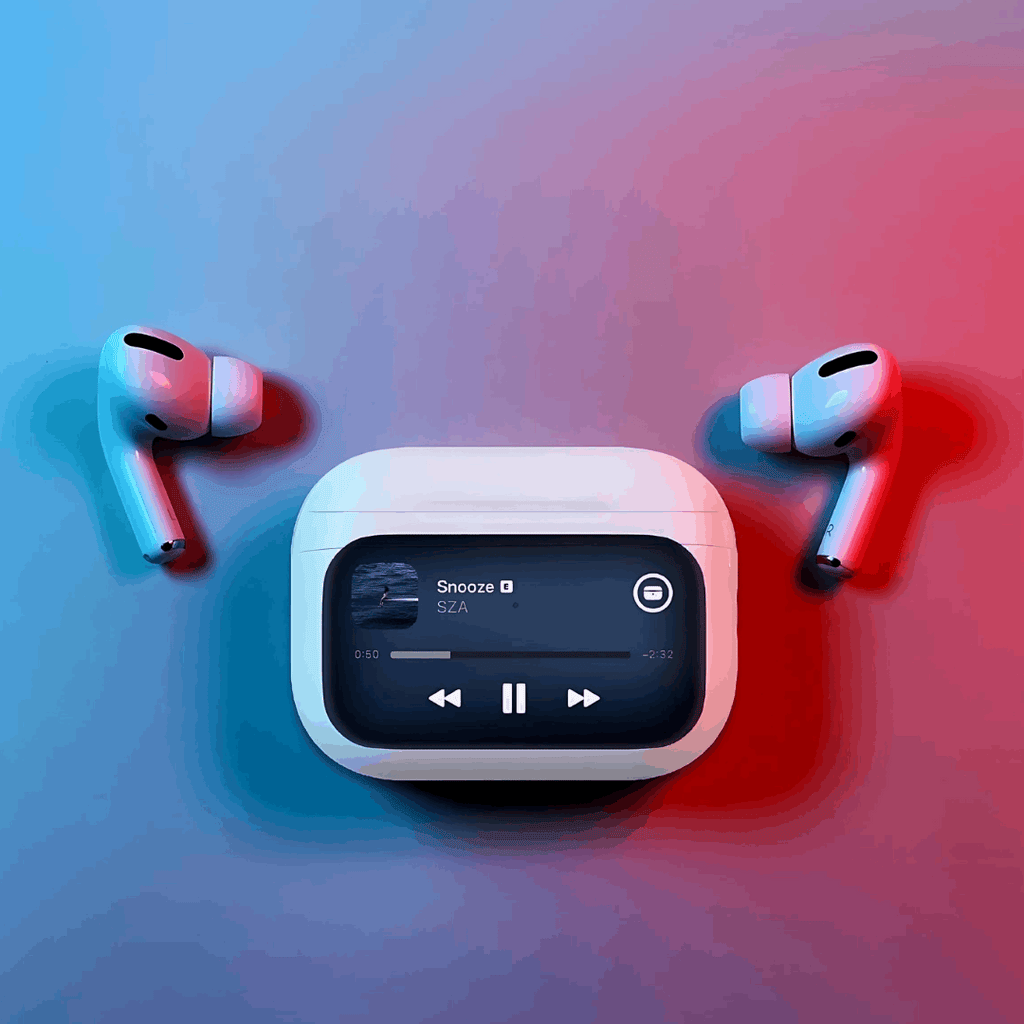 A9 pro Airpods Touch Screen ANC/ENC Wireless Headset|IPX4 Waterproof